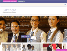 Tablet Screenshot of lakefield.org.uk